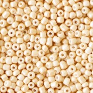 Seed beads ± 2mm Sunburst beige